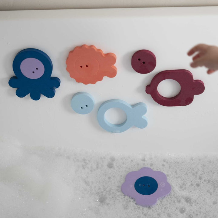 Quut Bath Puzzle Toy - Seaside