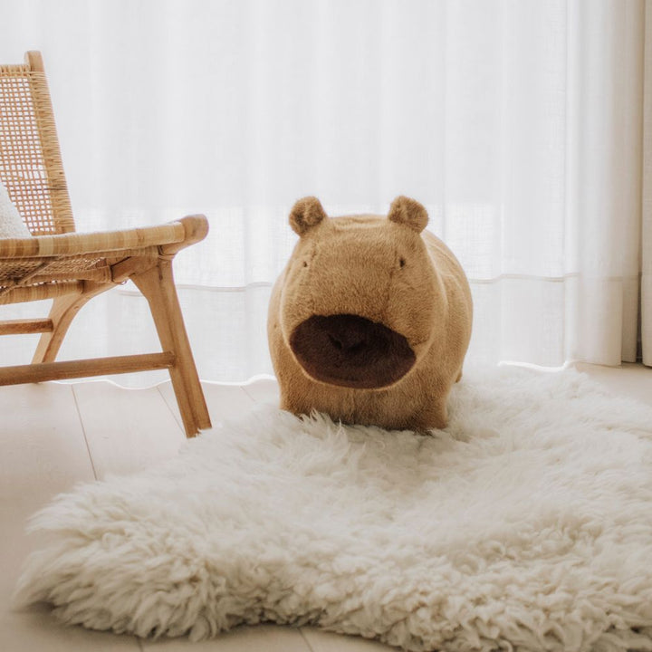 Wild & Soft Soft Bouncy Inflatable Animal Plush Toy - Capybara