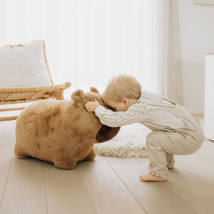 Wild & Soft Soft Bouncy Inflatable Animal Plush Toy - Capybara