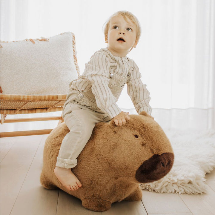 Wild & Soft Soft Bouncy Inflatable Animal Plush Toy - Capybara