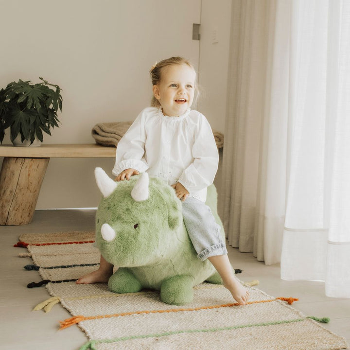 Wild & Soft Soft Bouncy Inflatable Animal Plush Toy - Dino