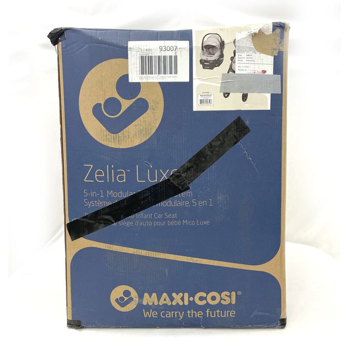 Maxi Cosi Zelia Luxe 5-in-1 Modular Travel System - New Hope Tan (100662) (Open Box)