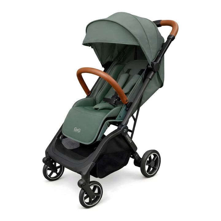 Guzzie + Guss Oxygen V3 Compact Stroller Tropical Green
