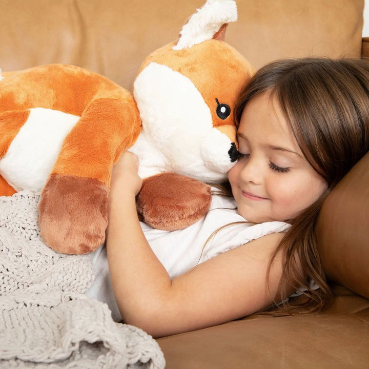 Hugimals Weighted Plush Toy - Forrest the Fox