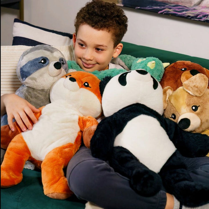 Hugimals Weighted Plush Toy - Forrest the Fox