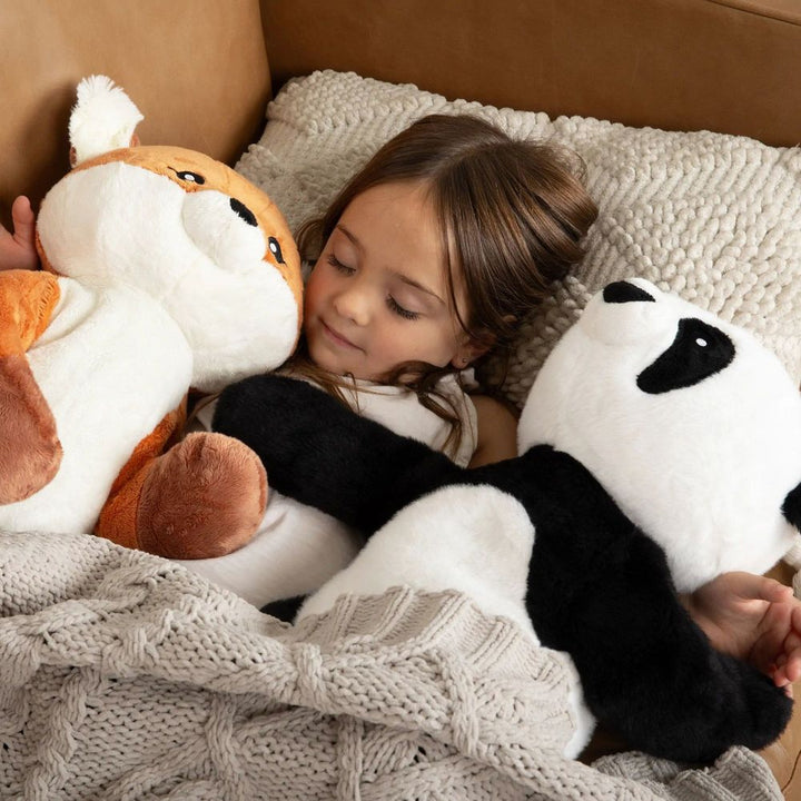 Hugimals Weighted Plush Toy - Bowie the Panda