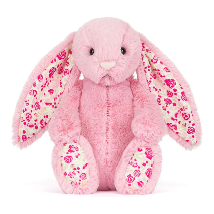 Jellycat Blossom Luxe Bunny Plush Toy - Blushkin (Medium, 12 inch)
