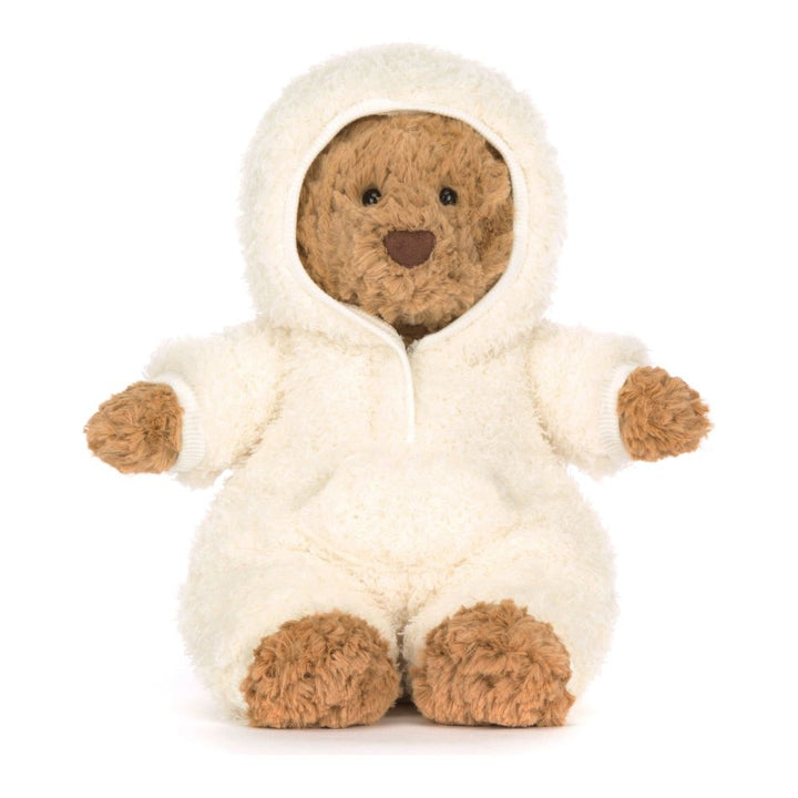 Jellycat Bear Plush Toy - Bartholomew Bear All-In-One Outfit (9 inch)