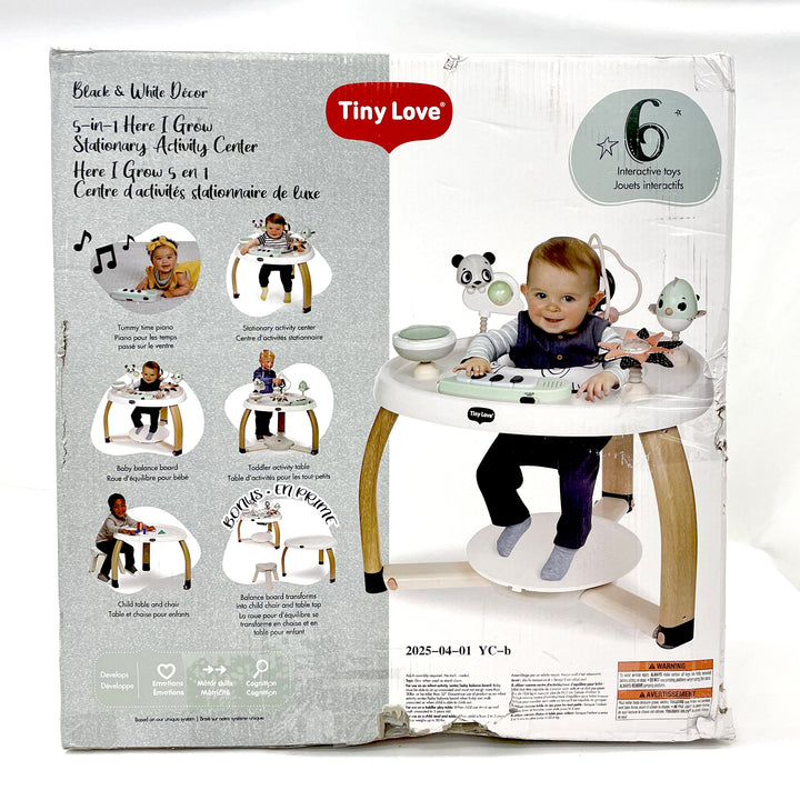 Tiny Love Black & White 5-in-1 Activity Center (100833) (Open Box)