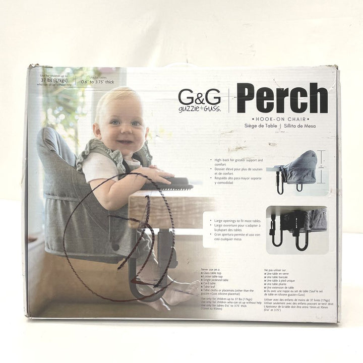 Guzzie + Guss Perch Hanging High Chair - Black (Open Box)