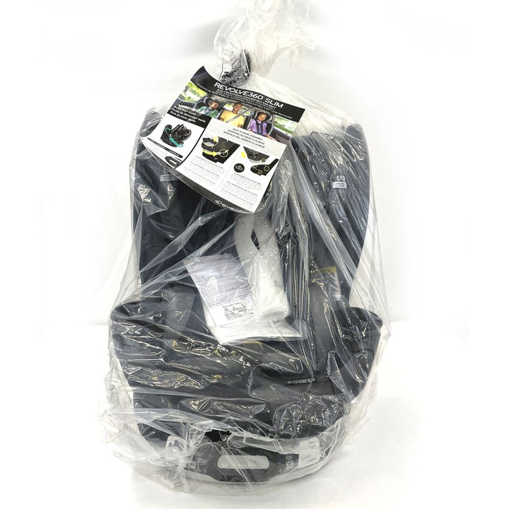 Evenflo GOLD Revolve360 Slim 2-In-1 Rotational Convertible Car Seat with Sensorsafe - Obsidian (100939) (Open Box)