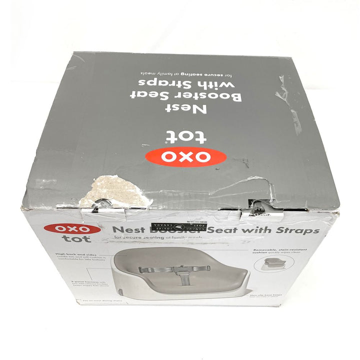OXO Tot Nest Booster Seat with Removable Cushion - Grey (100946) (Open Box)