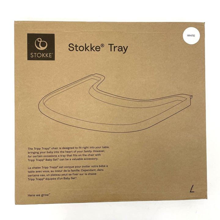 Stokke Table Tray - White (100947) (Open Box)