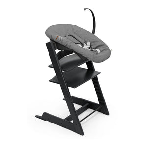 Stokke Tripp Trapp High Chair2 and Newborn Set Black Anthracite