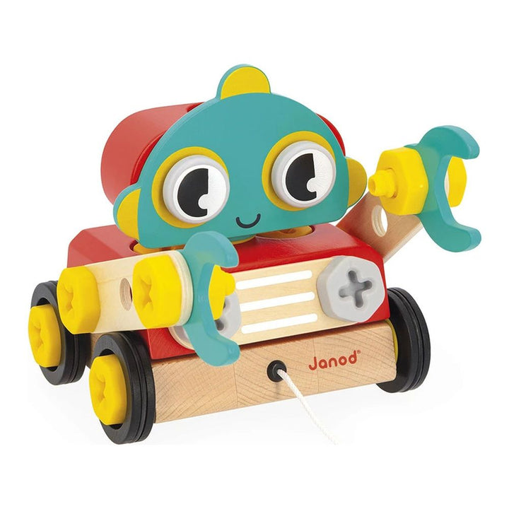 Janod Brico'Kids Robot Wooden Activity Toy