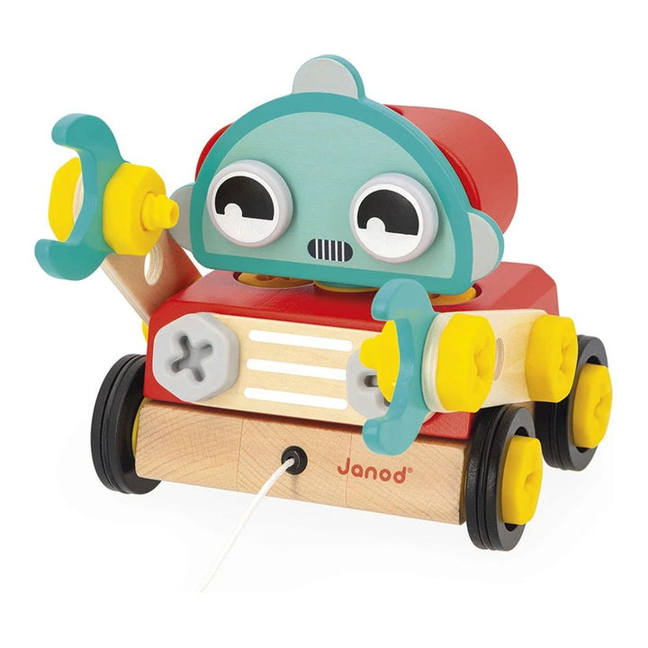 Janod Brico'Kids Robot Wooden Activity Toy