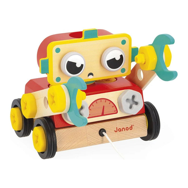 Janod Brico'Kids Robot Wooden Activity Toy
