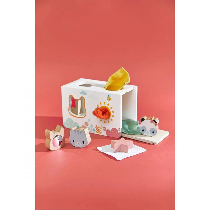 Janod Pure Tissue Box Sensory Toy