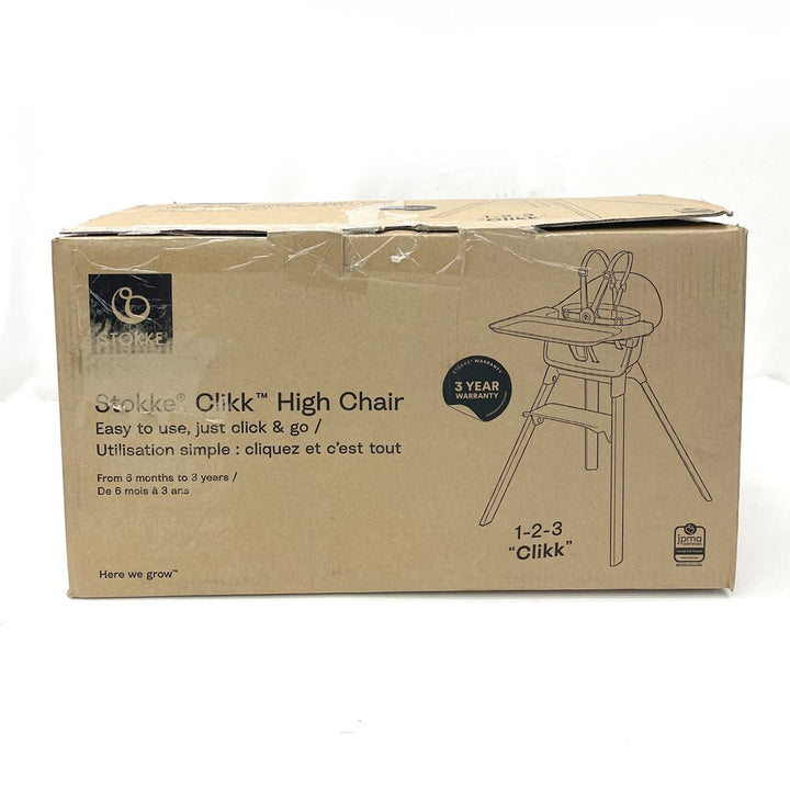 Stokke Clikk High Chair - Cloud Grey (101110) (Open Box)