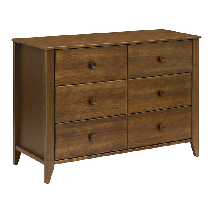 Babyletto Sprout 6-Drawer Double Dresser Natural Walnut