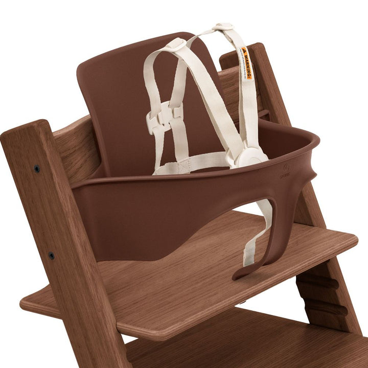 Tripp Trapp Baby Set2 with Harness & Extended Gliders - Warm Brown (101190) (Open Box) Default Title