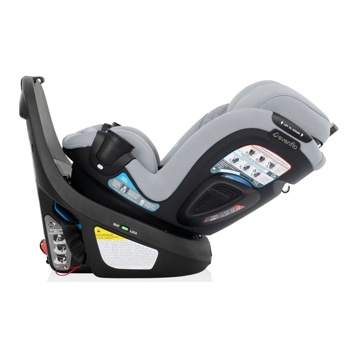 Evenflo GOLD Revolve360 Slim 2-in-1 Rotational Car Seat with SensorSafe - Quartz (Green & Gentle)