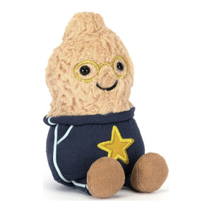 Jellycat Amuseables Plush Toy - Peanut Star Student Outfit