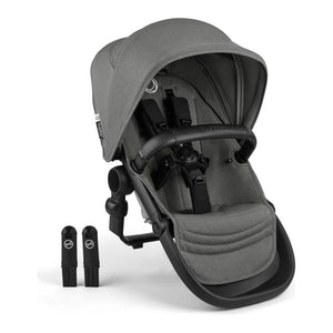 Bugaboo Kangaroo Sibling Seat Moon Grey on Black Frame