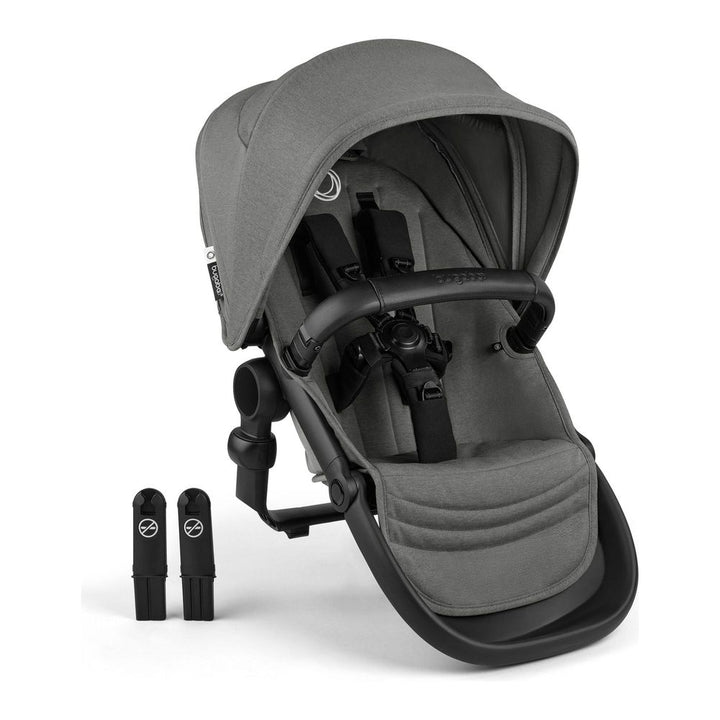 Bugaboo Kangaroo Sibling Seat Moon Grey on Black Frame