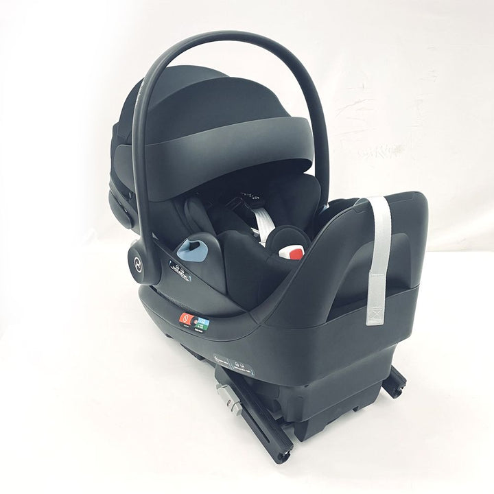 CYBEX Cloud G Lux Comfort Extend Infant Car Seat - Moon Black (101281) (Floor Model)