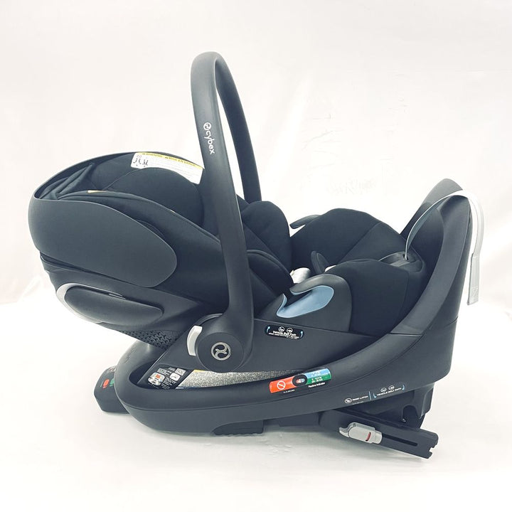 CYBEX Cloud G Lux Comfort Extend Infant Car Seat - Moon Black (101281) (Floor Model)