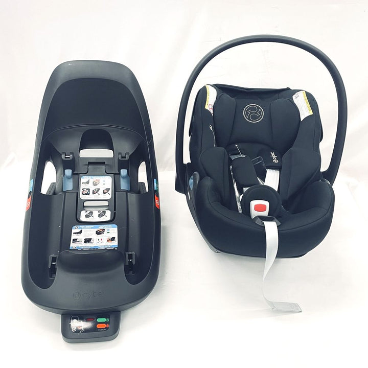 CYBEX Cloud G Lux Comfort Extend Infant Car Seat - Moon Black (101281) (Floor Model)