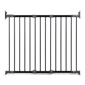 KidCo Angle Mount Safeway Hardware Mounted Safety Gate - Black (Open Box) Default Title