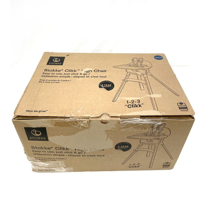 Stokke Clikk High Chair - Fjord Blue (Open Box)