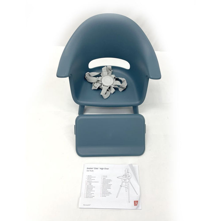 Stokke Clikk High Chair - Fjord Blue (Open Box)