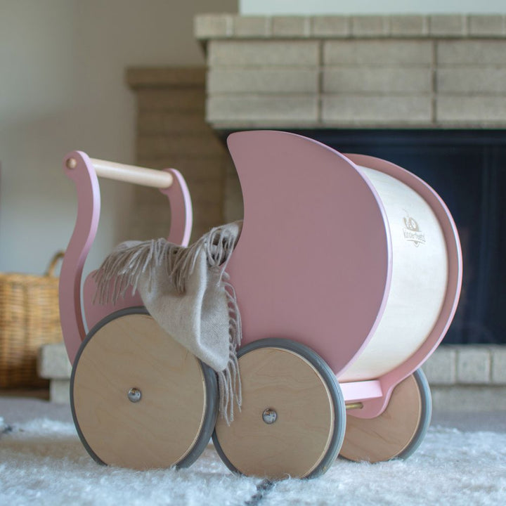 Kinderfeets 2-in-1 Pram Walker - Rose