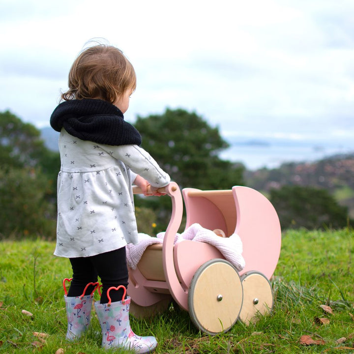 Kinderfeets 2-in-1 Pram Walker - Rose
