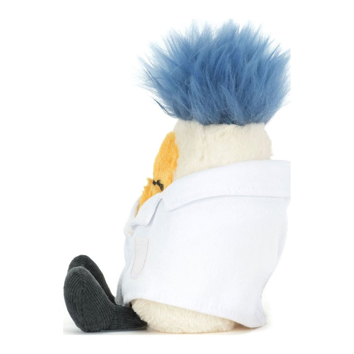 Jellycat Amuseables Boiled Egg Plush Toy - Scientist Outfit