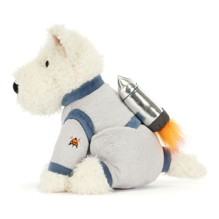 Jellycat Plush Toy - Munro Scottie Dog Space Outfit