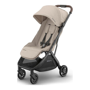 UPPAbaby Minu V3 Stroller Ada (Sandstone on Carbon Frame with Chestnut Leather)