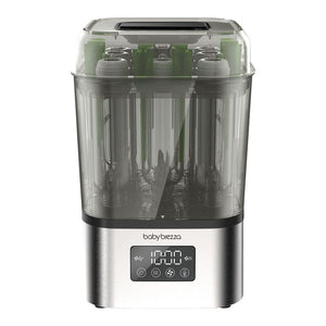 Baby Brezza SuperQuick 10-Minute Bottle Sterilizer & Dryer - Stainless Steel Default Title