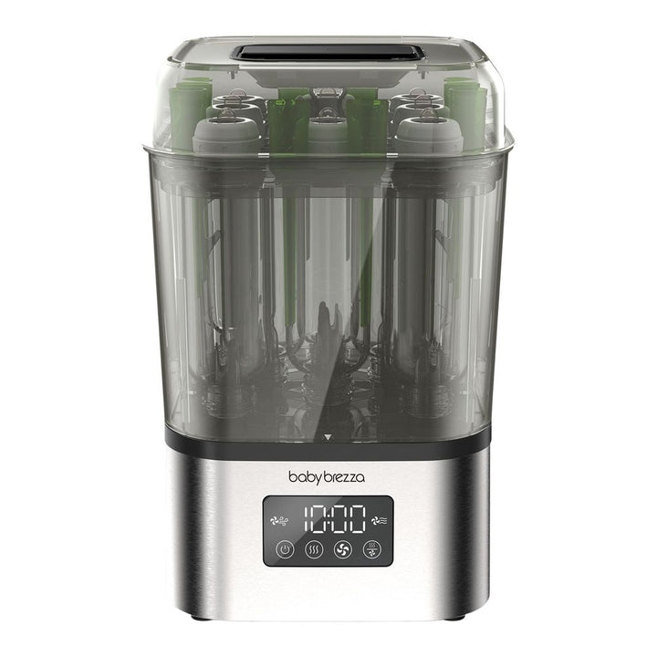 Baby Brezza SuperQuick 10-Minute Bottle Sterilizer & Dryer - Stainless Steel Default Title