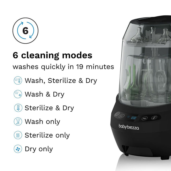 Baby Brezza Bottle Washer Pro - Black