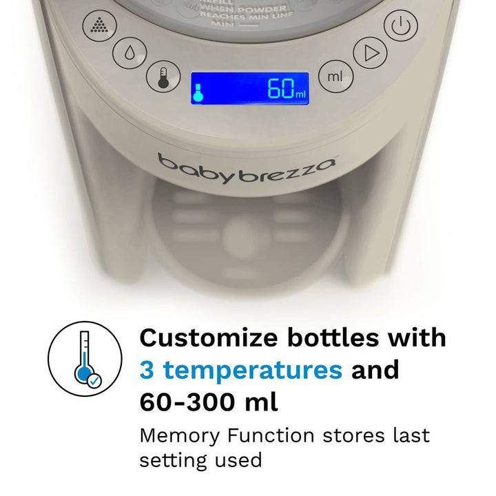 Baby Brezza Formula Pro Advanced Baby Formula Dispenser - Oatmeal