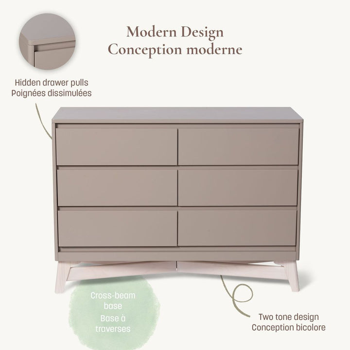 Little Seeds Pala 6-Drawer Dresser