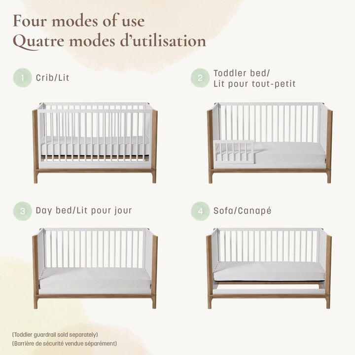 Little Seeds Laurel 4-in-1 Convertible Crib