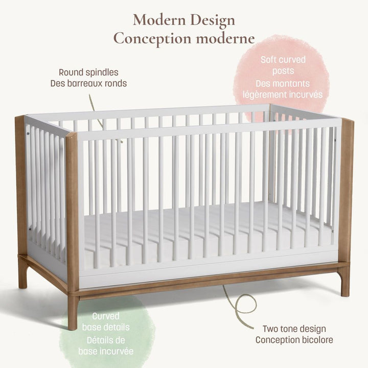 Little Seeds Laurel 4-in-1 Convertible Crib