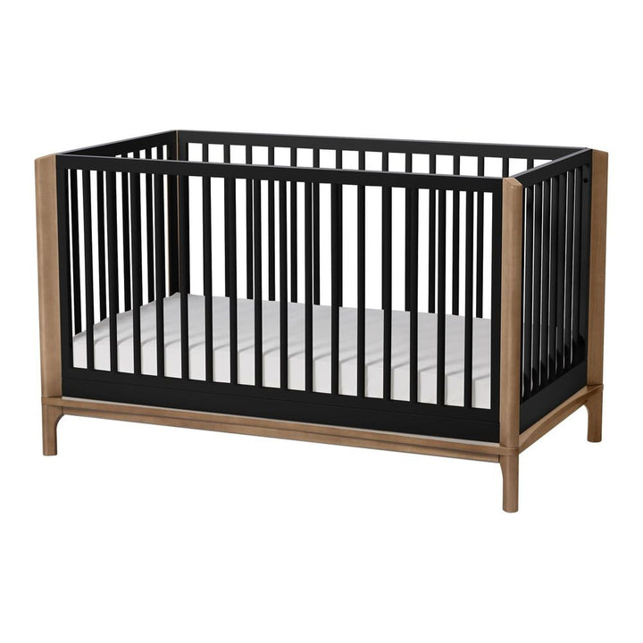 Little Seeds Laurel 4-in-1 Convertible Crib Black Acorn