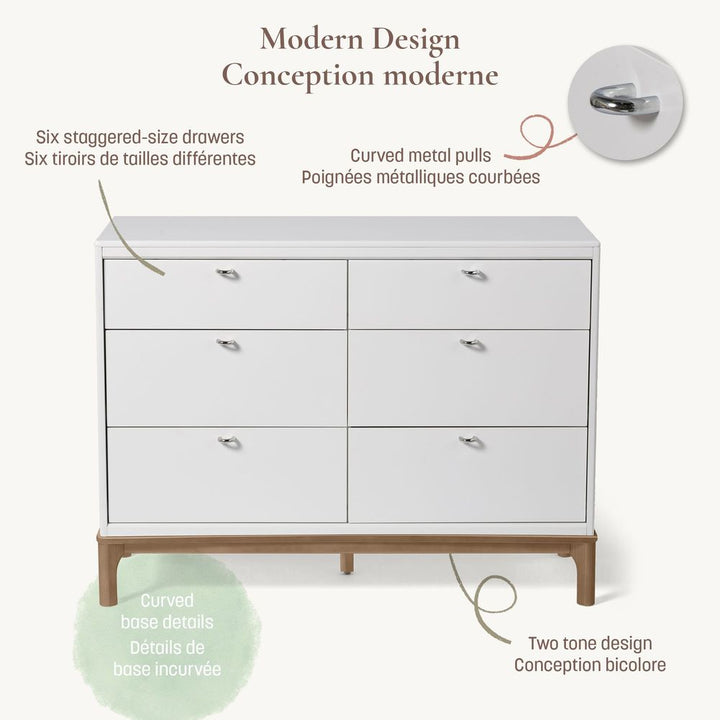 Little Seeds Laurel 6-Drawer Dresser