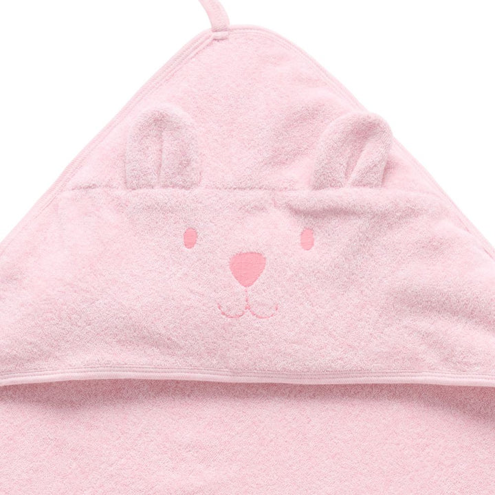 Purebaby Organic Cotton Hooded Bear Towel